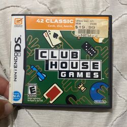 Club House Games Nintendo DS