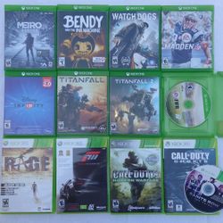 Xbox Games / Xbox One And Xbox 360