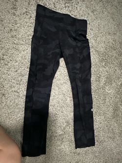 Lululemon Camo Fast & Free leggings with side pockets