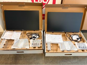 $75/each - Two Dell 27” monitors
