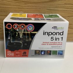 Pennington Aquagarden 300, 190 GPH Inpond and Fountain Pump 5 In