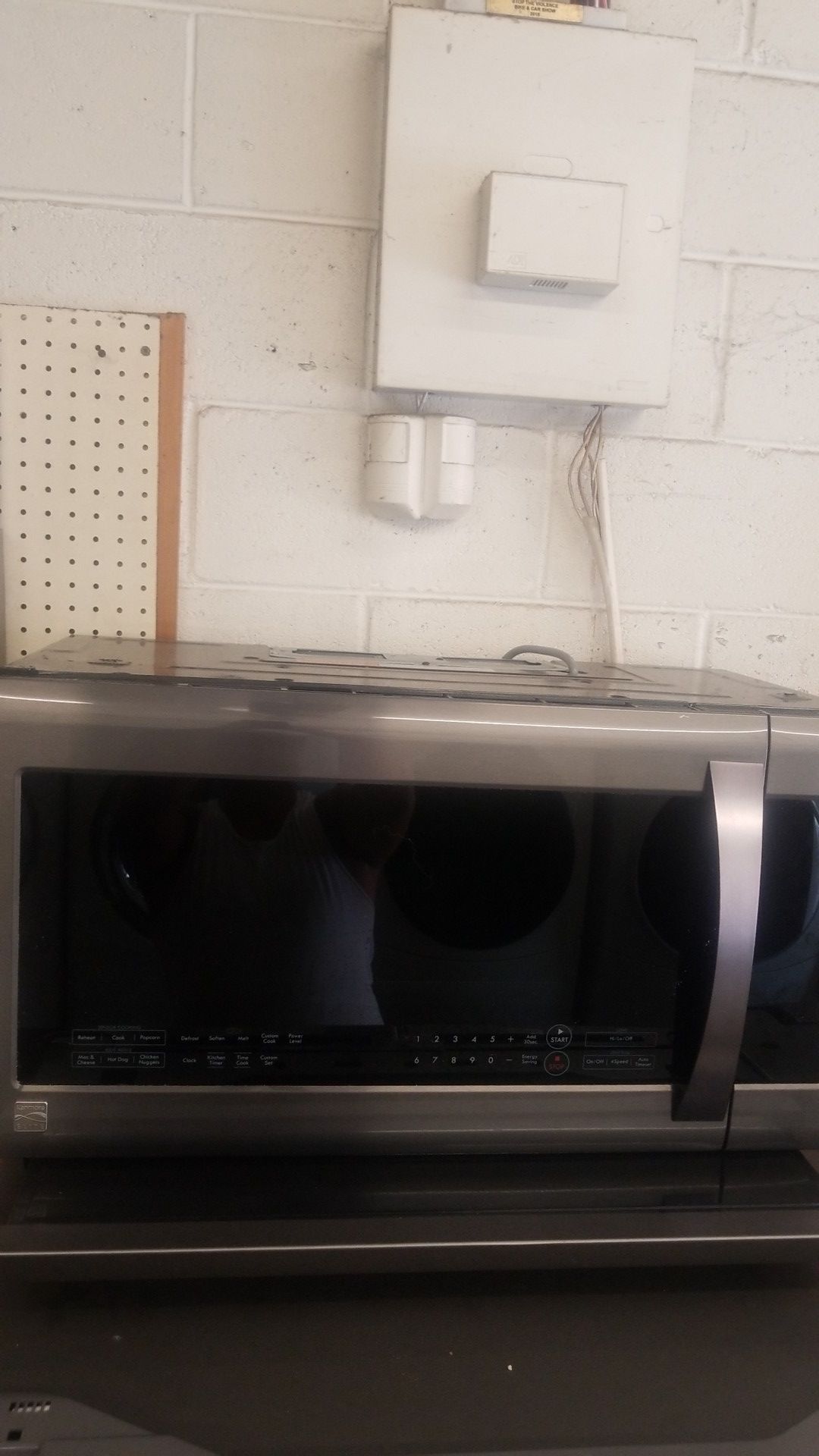 Kenmore elite brand new microwave