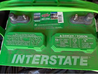 2 - RV 12V Deep Cycle Batteries