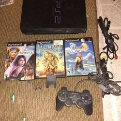 PS2 W/Games 