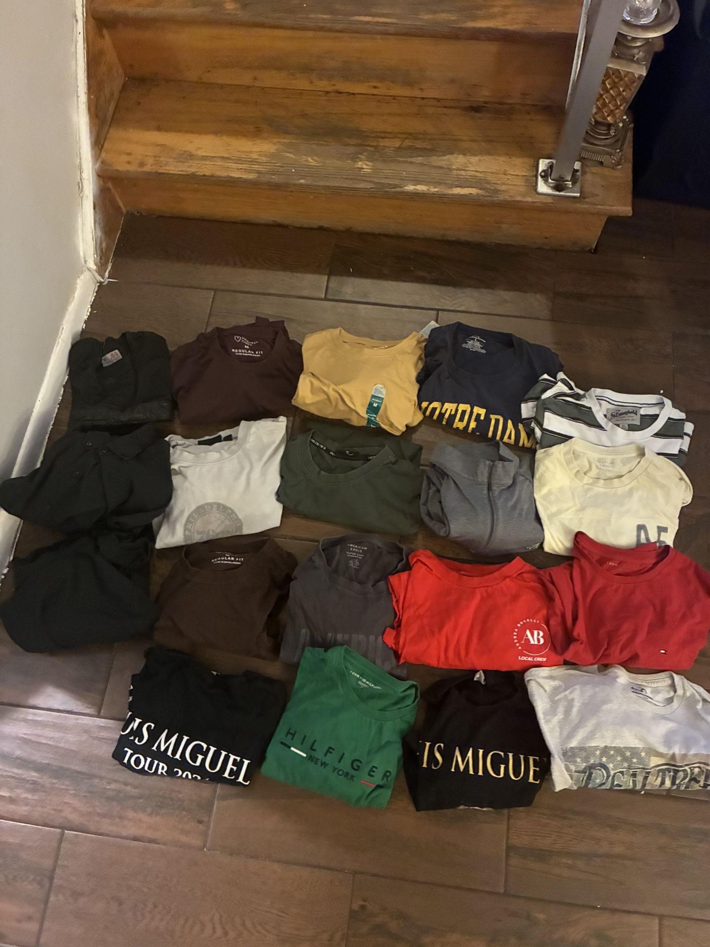 19 Used Size Medium Shirts