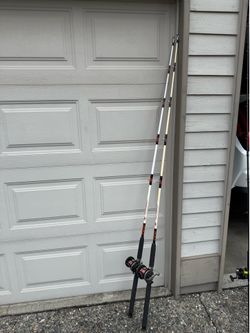 2 Penn Long Beach 3366C Rods with Penn 310 GTI Reels