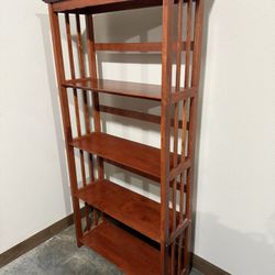 Wood Book Shelf