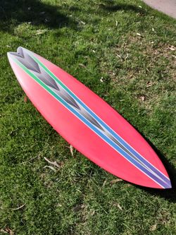 6'8 twinzer surfboard