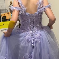 Brand New Lavender Quinceanera Dress Size 2