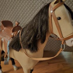 American Girl Horse ~ Older Version With Fabric Body~ VGUC!