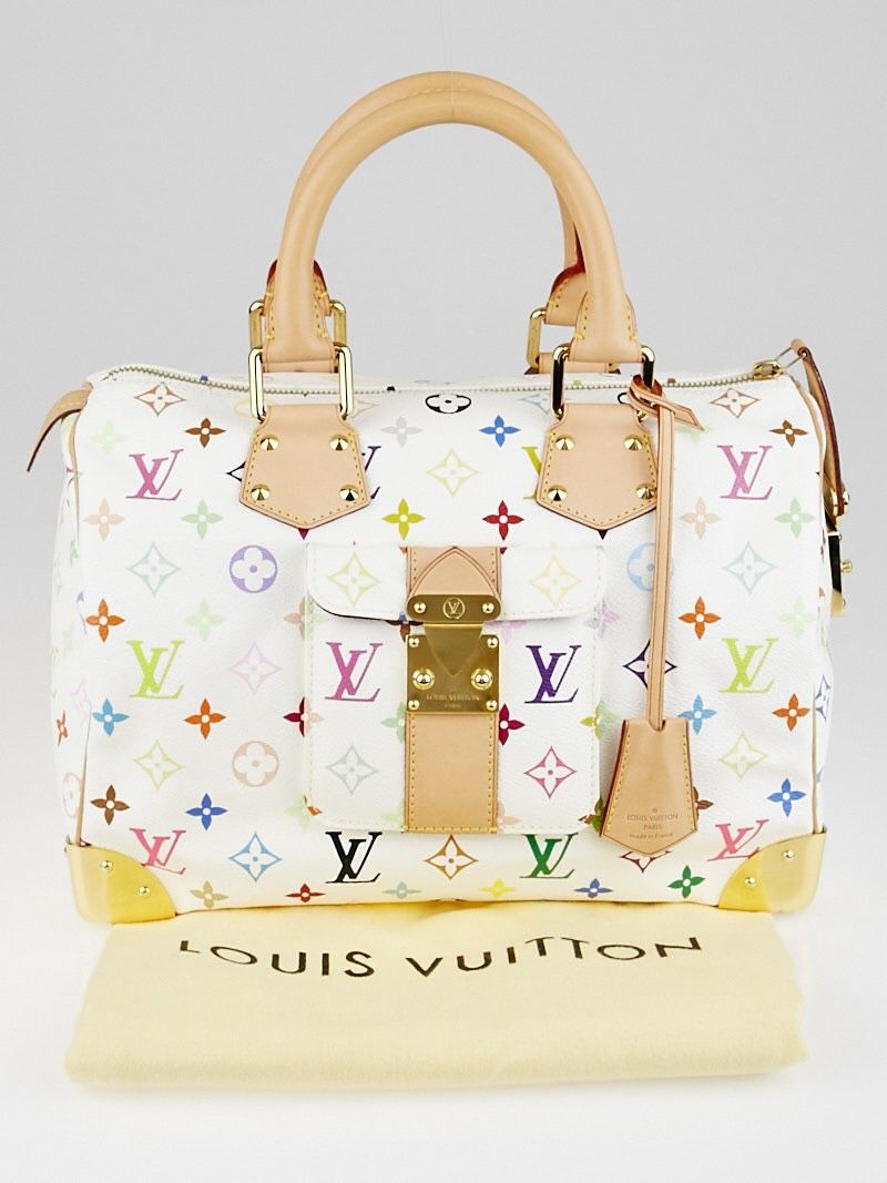 Louis Vuitton Monogram multicolor speedy 30 bag