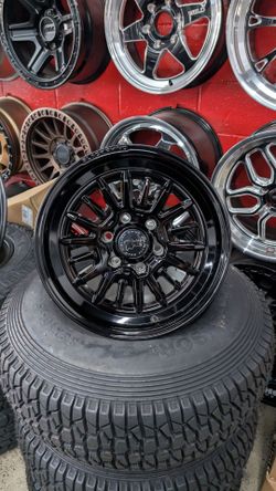 17" Black Rhino Taleo Gloss Black 6x139.7 & 6x135🔥🔥