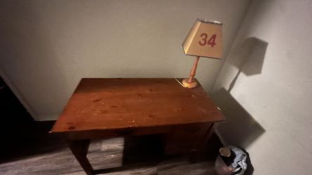 Free Pottery Barn Kids Desk &Lamp