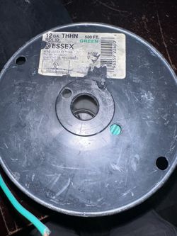 500' 12awg Solid Green Ground wire