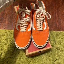 Orange Vans 