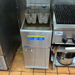 Pitch Fryer Gas 36c