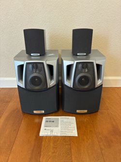Aiwa Front and Rear Stereo Speakers - Set of 4