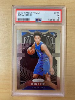 2019 Panini Prizm Isaiah Roby RC PSA 5