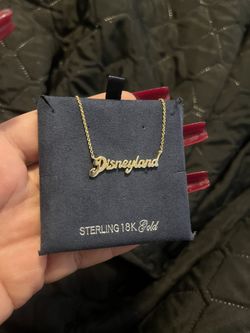 CRISLU Disneyland Gold Necklace