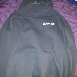 Safeport Collective Black Hoodie 2xl Mens