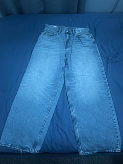 H&M Greay baggy jeans