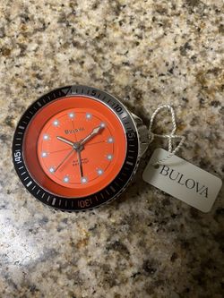 Bulova Devil Diver Desk Clock – Model B6127