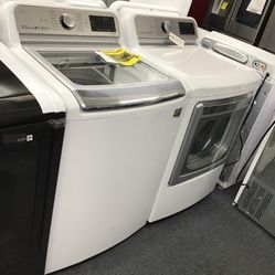 New Scratch And Dent LG Washer And Dryer Set. 1 Year Warranty 