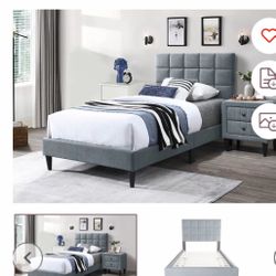 Twin Bed Frame Not Including Mattress 