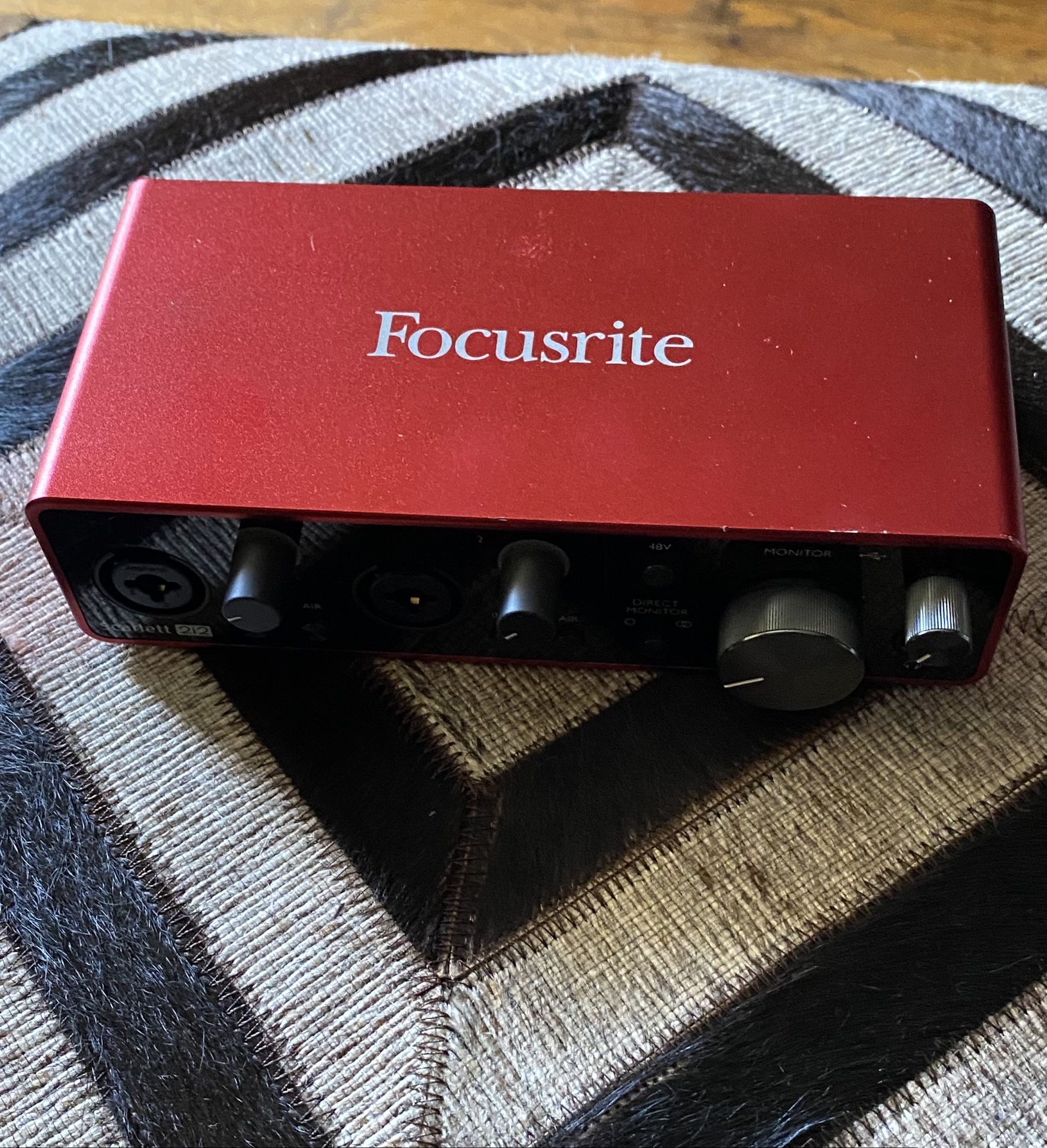 Focusrite Scarlett 2i2 3rd Generation USB Audio Interface Musical Equipment
