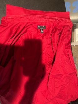 Alfani Slim Fit Red Dress Pants