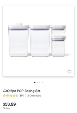 Oxo 6pc Set New
