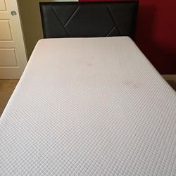 Twin  bed frame with headboard 