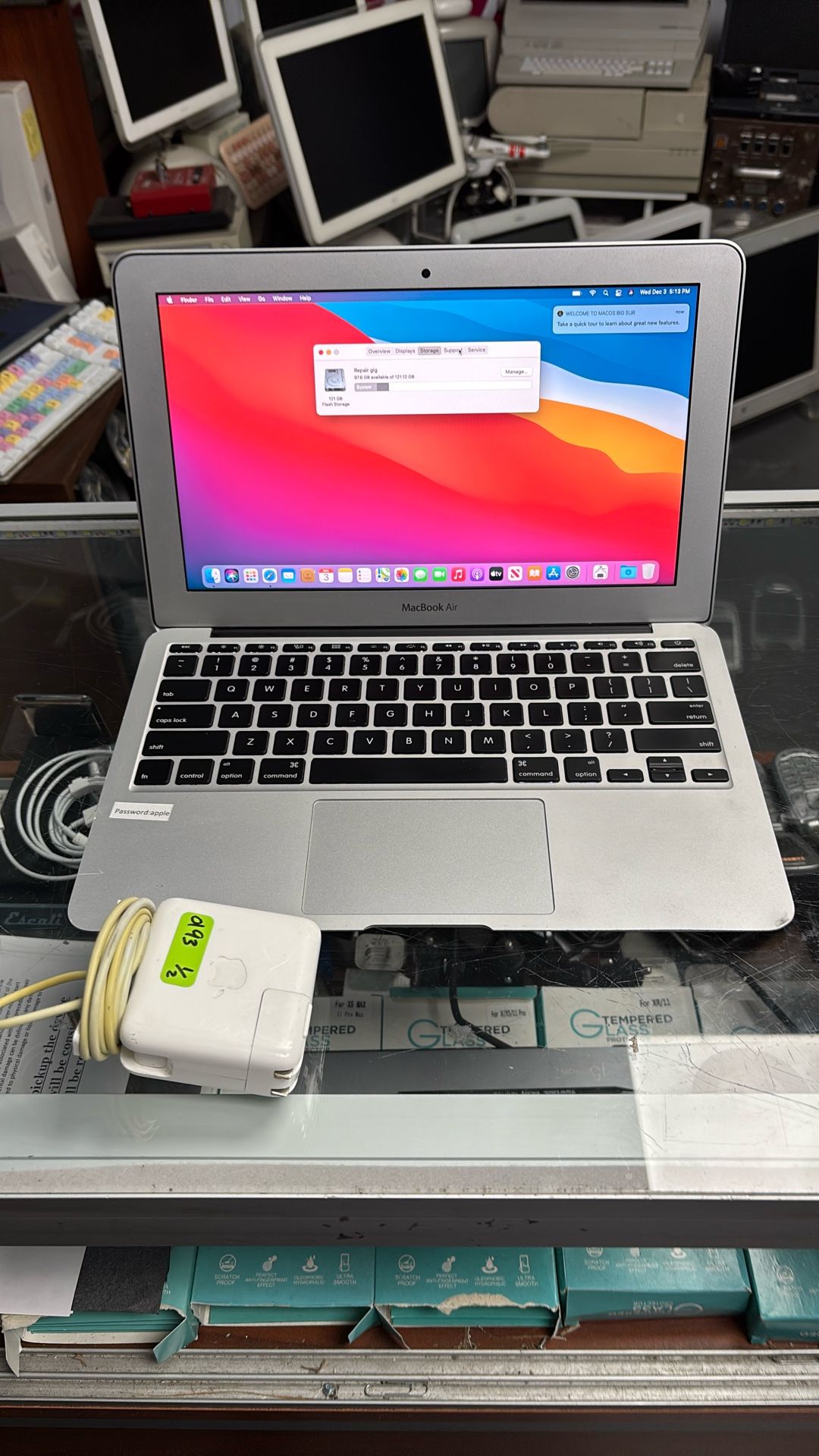 MacBook Air 2014 11inch i5 1.4Ghz 4GB 128GB Big Sur