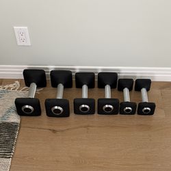 Peloton Ergonomic Weights- 15, 10 and 5lb sets