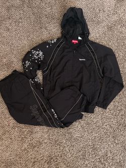 Supreme AOI Track Set embroidered Glow in the dark