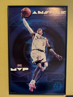 Framed poster