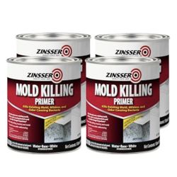 Zinsser Mold Killing Primer, 4 Pack