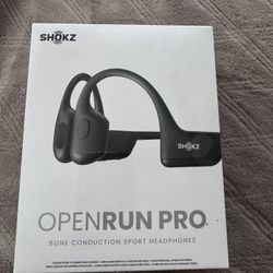 Shokz, Openrun Pro, Sport Headphones, Headphones, Workout Equipment, Runner Equipment  