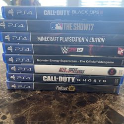 Ps4 Game Lot