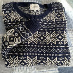 Topman Vintage Sweater XL (but fits like a Large) 