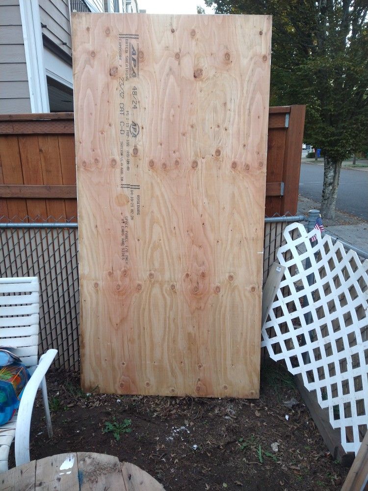 3/4-in Plywood