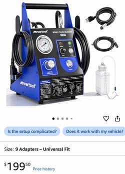 Brake bleeder machine
