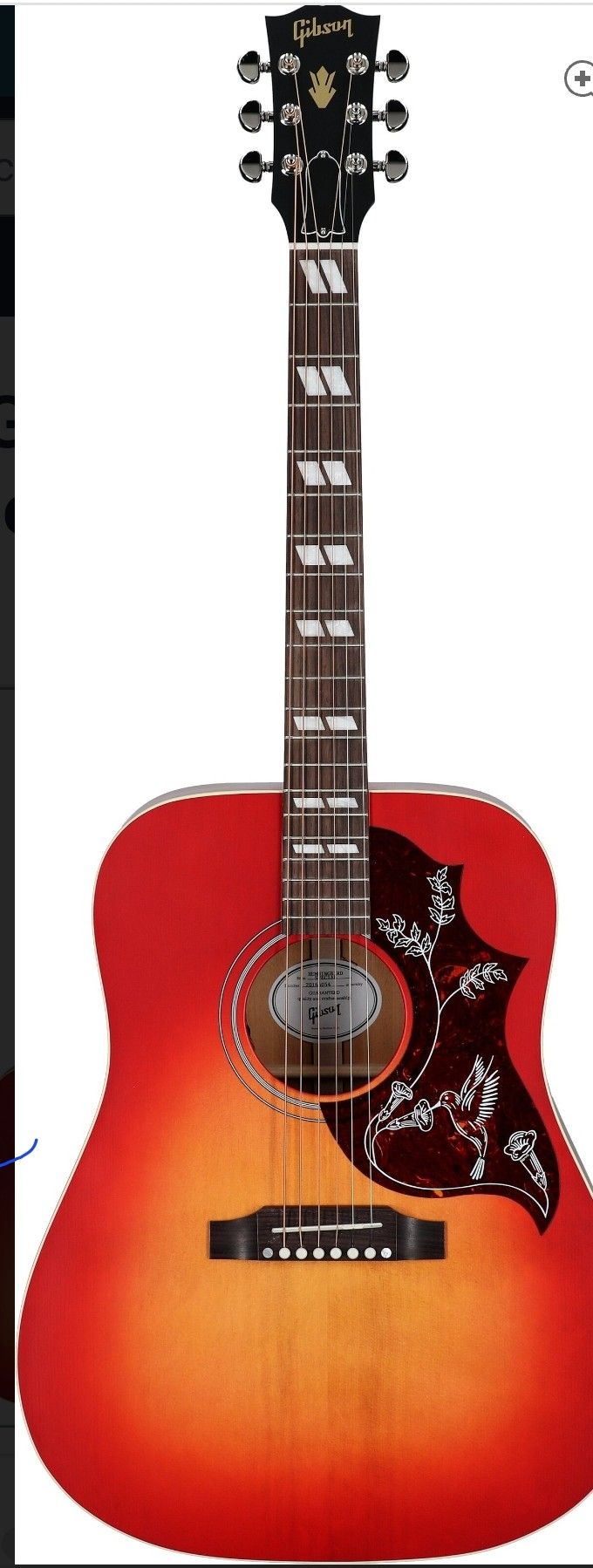Gibson Hummingbird Acoustic Electric