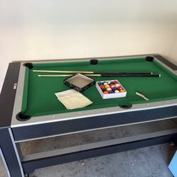 Pool Table And Air Hockey