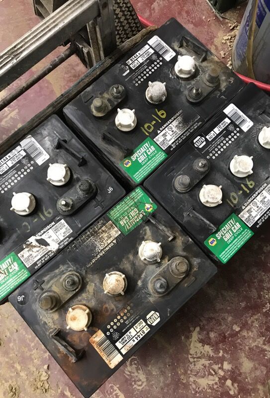 Napa golf cart deep cycle batteries