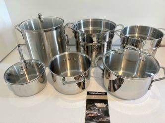 Calphalon Stainless Steel Large Cookware Set