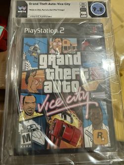 Graded 9.8 A++ Sealed Copy Of GTA Vice city PS2