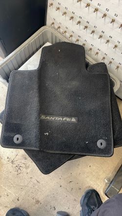 brand new santa fe floormats