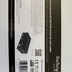Startech 2-port KVM (VGA and USB)
