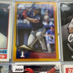 05/50 wyatt langford gold foil